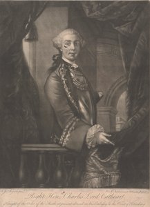 Generálporučík Charles Schaw Cathart, 9. hrabě Cathcart od James McArdell