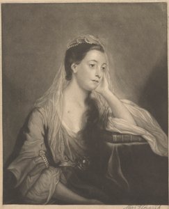paní Hannah Horneck od James McArdell