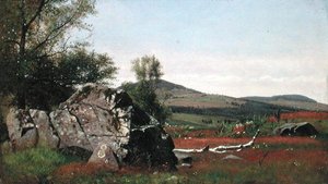 Léto v Catskills (olej na plátně)