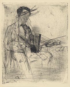 [76] Dojmy ze zrušených desek od Whistlera - Ross Winans. od James Abbott McNeill Whistler