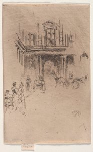 Zákoutí královského paláce od James McNeill Whistler