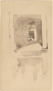 Brána v Ajacciu od James Abbott McNeill Whistler