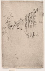 Fragment Piccadilly od James McNeill Whistler
