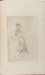Dáma u okna od James Abbott McNeill Whistler