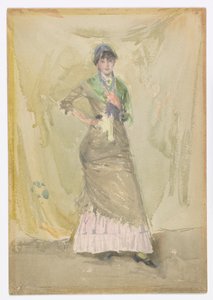 Poznámka v zelené barvě od James Abbott McNeill Whistler