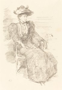 Portrét: Mildred Howells od James Abbott McNeill Whistler
