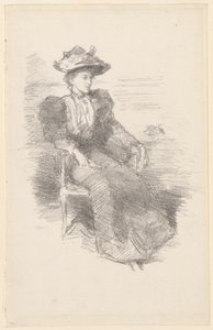 Portrét: Mildred Howells od James Abbott McNeill Whistler