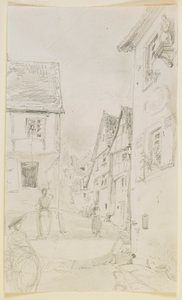 Pouliční scéna od James Abbott McNeill Whistler