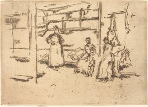 Po prodeji, Hounsditch od James Abbott McNeill Whistler