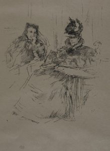 Odpolední čaj od James Abbott McNeill Whistler