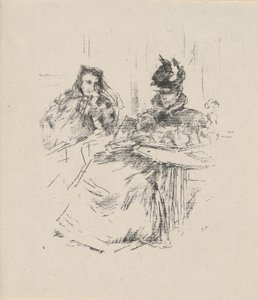 Odpolední čaj od James Abbott McNeill Whistler
