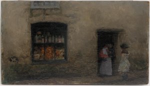 Oranžová poznámka: Cukrárna od James Abbott McNeill Whistler