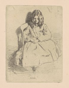 Annie, sedím od James Abbott McNeill Whistler