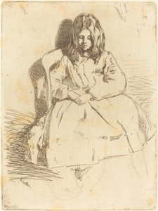 Annie Sedící od James Abbott McNeill Whistler