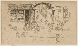 Archway, Brusel od James Abbott McNeill Whistler