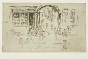 Archway, Brusel od James Abbott McNeill Whistler