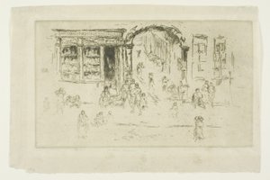 Archway, Brusel od James Abbott McNeill Whistler