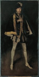 Kompozice v černé, č. 3: Sir Henry Irving jako Filip II. Španělský