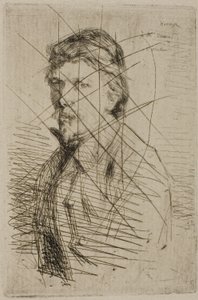Auguste Delâtre, tiskař od James Abbott McNeill Whistler