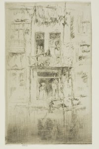 Balkon, Amsterdam od James Abbott McNeill Whistler