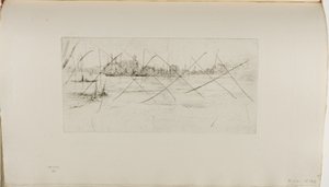 Battersea: Brzy ráno od James Abbott McNeill Whistler