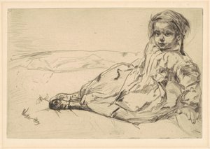 Bibi Valentin od James Abbott McNeill Whistler