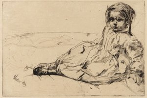 Bibi Valentin od James Abbott McNeill Whistler