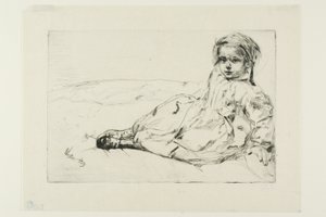 Bibi Valentin od James Abbott McNeill Whistler