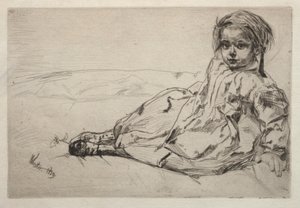 Bibi Valentine od James McNeill Whistler