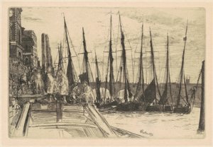 Billingsgate od James Abbott McNeill Whistler