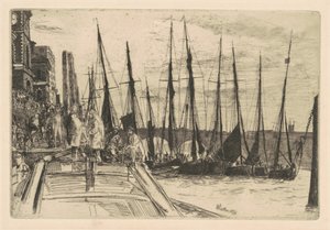 Billingsgate od James Abbott McNeill Whistler