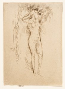 Vázání vlasů od James Abbott McNeill Whistler