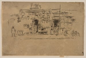 Bird-Cages, Chelsea od James Abbott McNeill Whistler