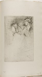 Kartáčování vlasů od James Abbott McNeill Whistler
