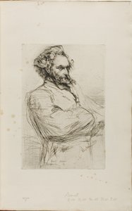 C. L. Drouet, sochař od James Abbott McNeill Whistler