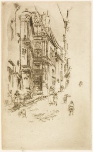 Kancléřství, Loches od James Abbott McNeill Whistler
