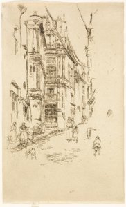 Kancelář, Loches od James McNeill Whistler