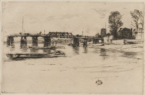 Chelsea od James Abbott McNeill Whistler