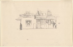 obchody Chelsea od James Abbott McNeill Whistler