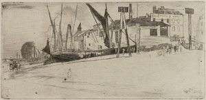 Chelsea Wharf od James Abbott McNeill Whistler