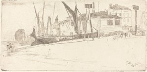 Chelsea Wharf od James Abbott McNeill Whistler