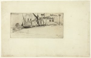 Chelsea Wharf od James Abbott McNeill Whistler