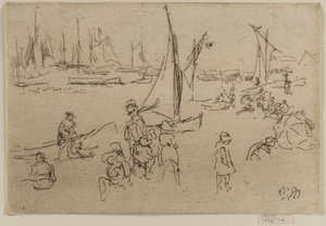 Děti, Portsmouth od James Abbott McNeill Whistler