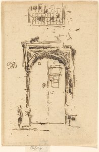 Kostelní dveře, Edgemere od James Abbott McNeill Whistler