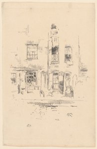 Hřbitov od James Abbott McNeill Whistler