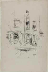 Hřbitov od James Abbott McNeill Whistler