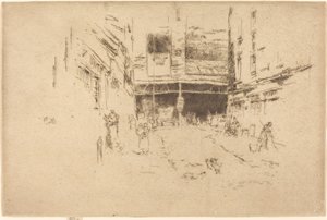 Burza oblečení, No.I od James Abbott McNeill Whistler