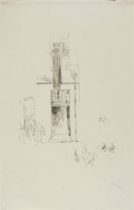 Kohouti a slepice, Hôtel Colbert od James McNeill Whistler