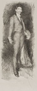 Hrabě Robert de Montesquiou, č. 2 od James Abbott McNeill Whistler