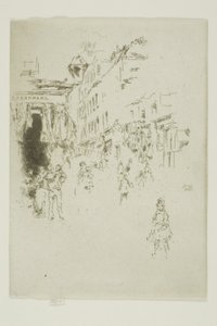 Cutler Street, Houndsditch od James Abbott McNeill Whistler